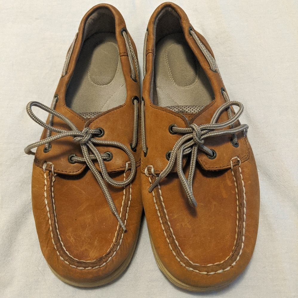 Tan Women's Sperry Boat Shoe 9.5M